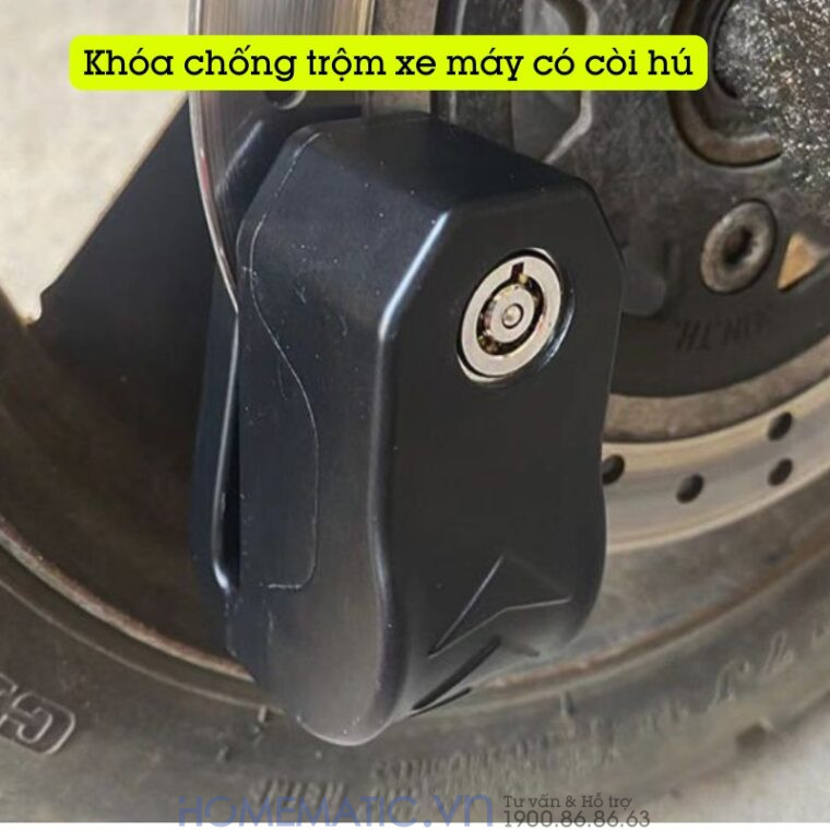 Khóa Chống Trộm Xe Máy Có Còi Hú Adl268 Khóa Chống Trộm Xe Máy Có Còi Hú Adl268