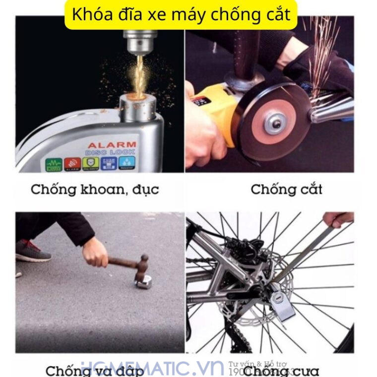 Khóa đĩa Xe Máy Khóa đĩa Xe Máy