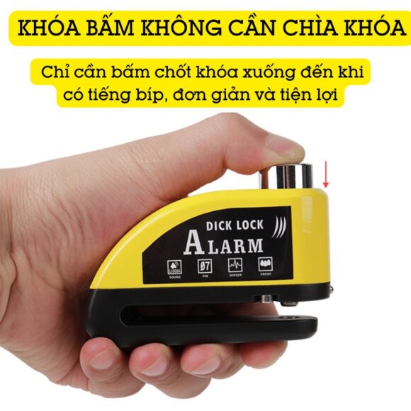 Khóa đĩa Xe Máy Chống Trộm