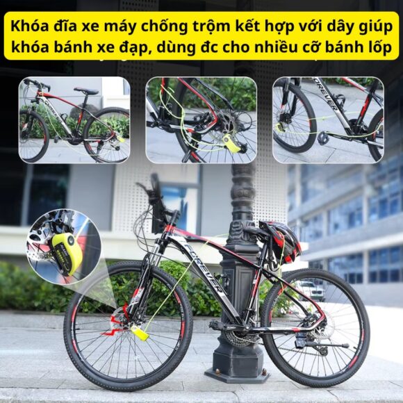 Khóa đĩa Xe Máy Chống Trộm