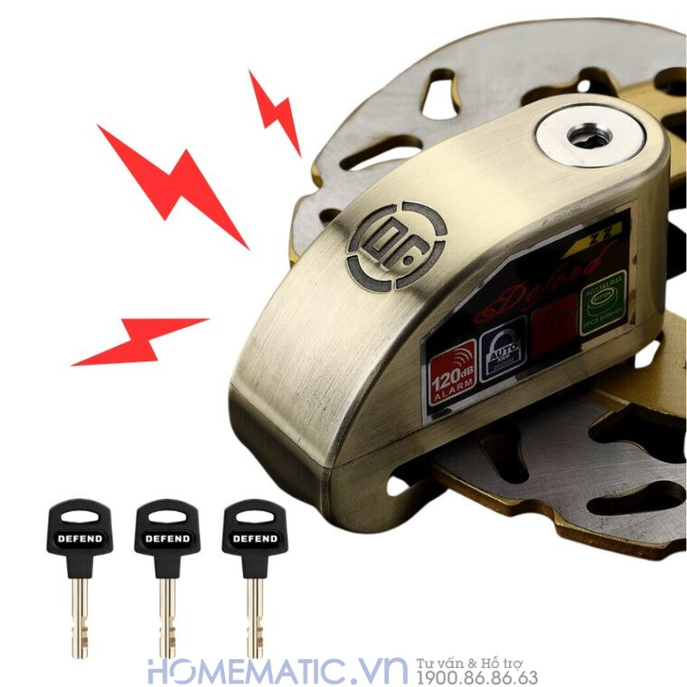 Khóa Phanh đĩa Xe Máy