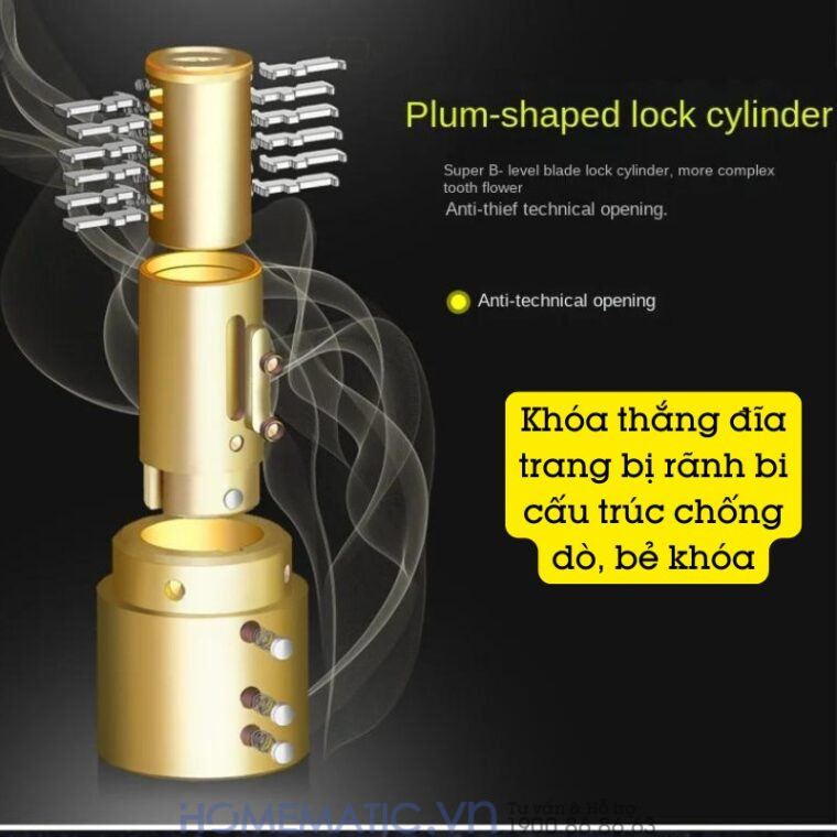 Khóa Thắng đĩa trang bị rãnh bi chống dò, bẻ khóaKhóa Thắng đĩa trang bị rãnh bi chống dò, bẻ khóa Khóa Thắng đĩa trang bị rãnh bi chống dò, bẻ khóa