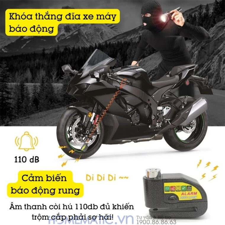 Khóa Thắng đĩa báo động Khóa Thắng đĩa báo động