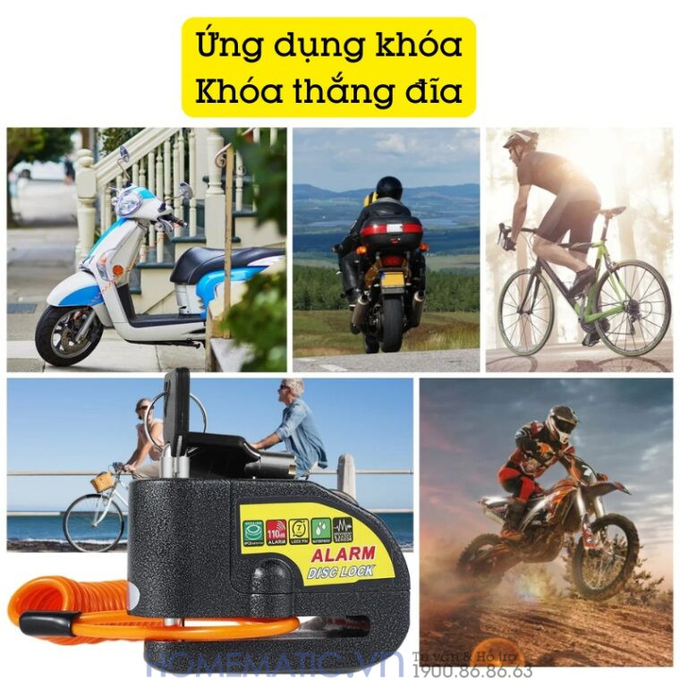 Khóa Thắng đĩa và ứng dụng