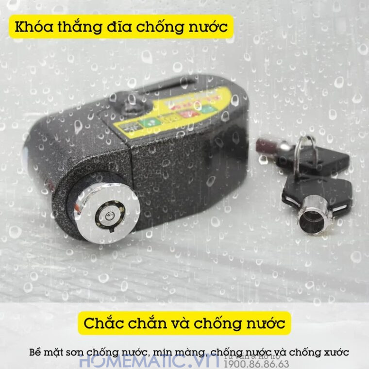 Khóa Thắng đĩa chống nước