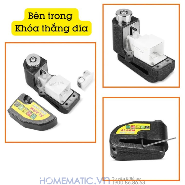 Bên trong Khóa Thắng đĩa