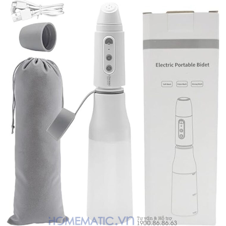 Vòi Xịt Di động Cầm Tay Mini Vệ Sinh đít 3 Tốc độ Pe01301