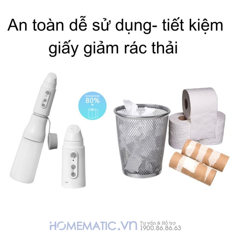 Vòi Xịt Di động Cầm Tay Mini Vệ Sinh đít 3 Tốc độ Pe01301 Vòi Xịt Di động Cầm Tay Mini Vệ Sinh đít 3 Tốc độ Pe01301
