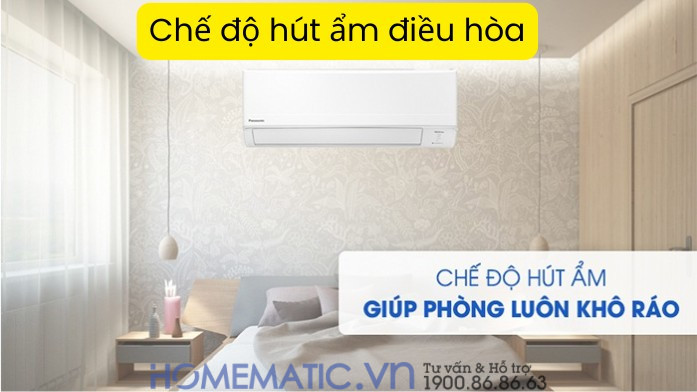 Chế Độ Hút Ẩm Điều Hòa: giúp phòng của bạn luôn khô ráo