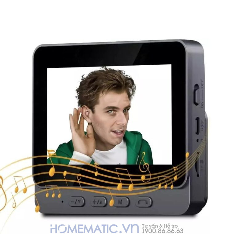 Chuông Cửa Có Hình Không Dây X8 âm thanh to rõ ràng