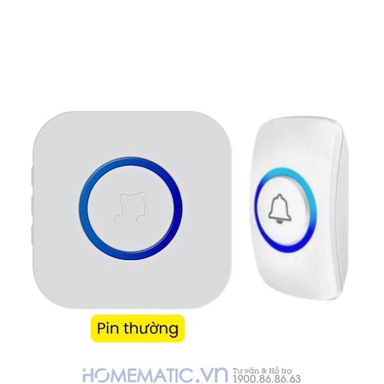 Chuông Không Dây Loa Chuông Dùng Pin, Hỗ Trợ Cổng Nguồn Usb Qx01