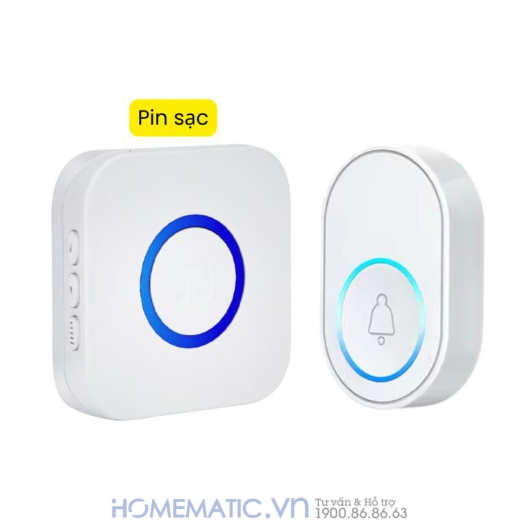 Chuông Không Dây Loa Chuông Dùng Pin, Hỗ Trợ Cổng Nguồn Usb Qx01