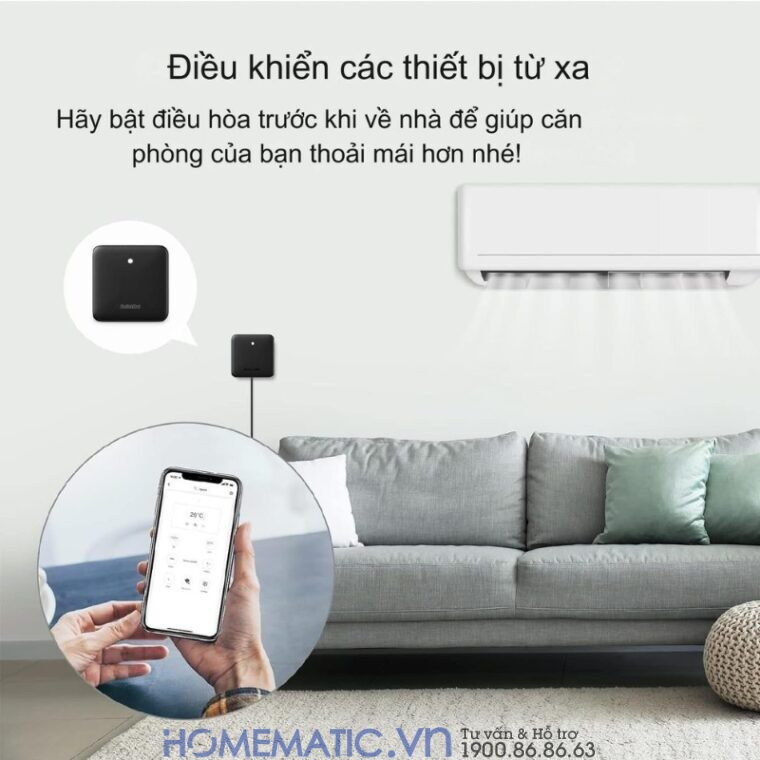 Điều Khiển điều Hòa Bằng điện Thoại