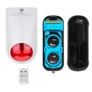 Bộ Báo động Hàng Rào Hồng Ngoại Không Dây Chống Trộm Eskit-abt