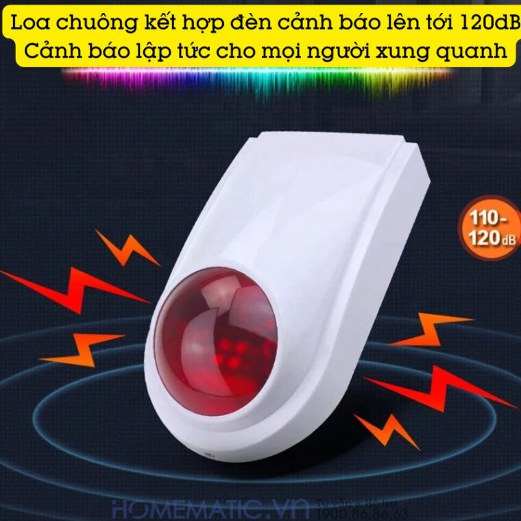 Bộ Báo động Hàng Rào Hồng Ngoại Không Dây Chống Trộm Eskit-abt