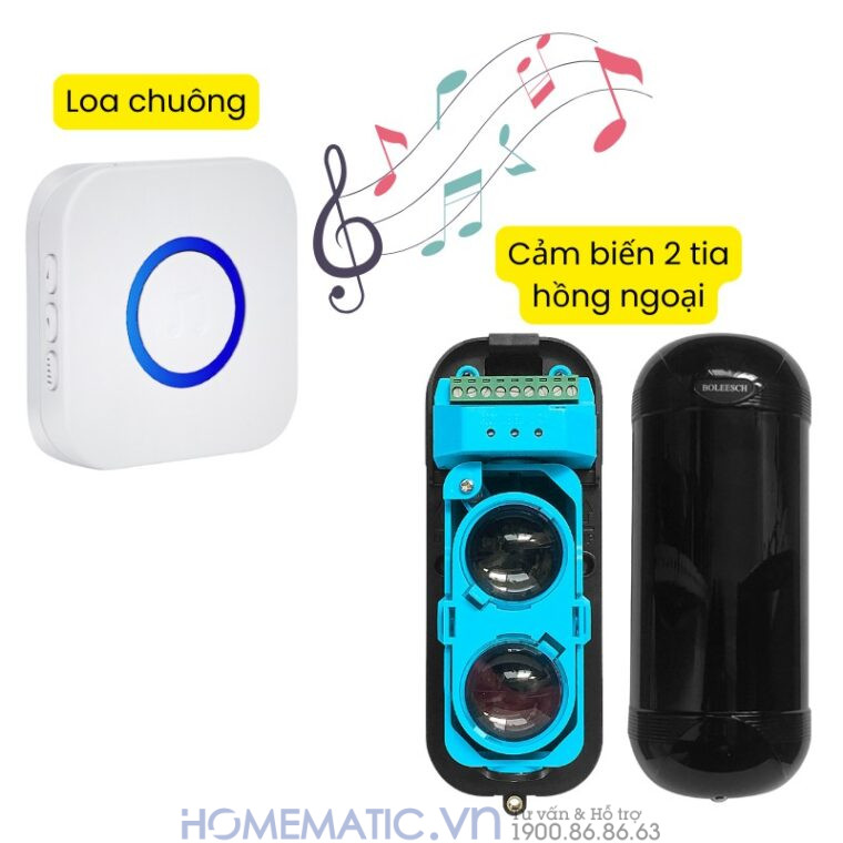 Chuông Báo Khách Cho Cửa Hàng Hồng Ngoại 2 Tia Khoảng Cách Xa Mspir01(4) Chuông Báo Khách Cho Cửa Hàng Hồng Ngoại 2 Tia Khoảng Cách Xa Mspir01(4)