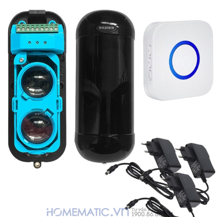 Chuông Báo Khách Cho Cửa Hàng Hồng Ngoại 2 Tia Khoảng Cách Xa Mspir01(4)