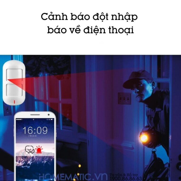 Chuông Chống Trộm alarm cảnh báo đột nhập về điện thoại Chuông Chống Trộm alarm cảnh báo đột nhập về điện thoại