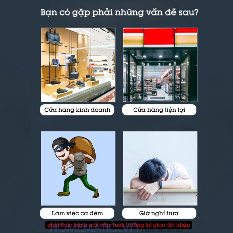 Chuông Chống Trộm Báo Trộm Mở Cửa Cacazi M28d(2)