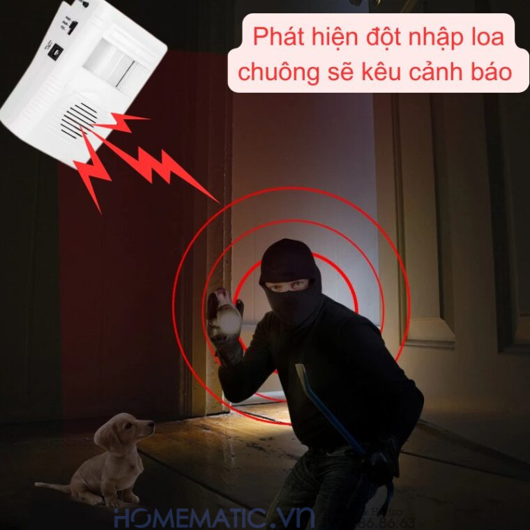Chuông Chống Trộm Hồng Ngoại Ht-bk01(2) Chuông Chống Trộm Hồng Ngoại Ht-bk01(2)