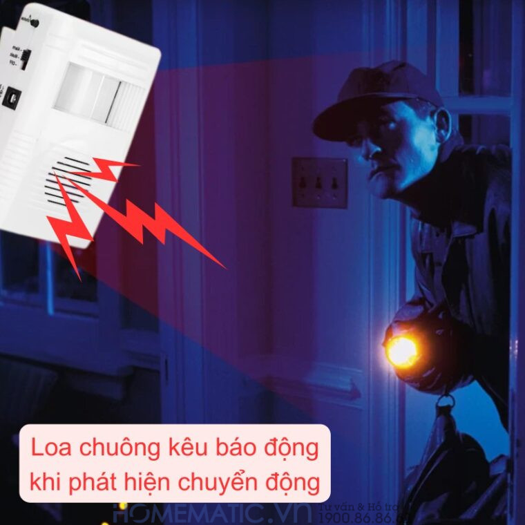 Chuông Chống Trộm Hồng Ngoại Ht-bk01(2) Chuông Chống Trộm Hồng Ngoại Ht-bk01(2)