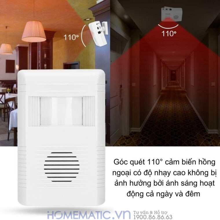 Chuông Chống Trộm Hồng Ngoại Ht-bk01(2) Chuông Chống Trộm Hồng Ngoại Ht-bk01(2)