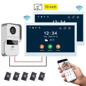 Chuông Cửa Có Hình Thông Minh Wifi Màn 10inch Smartlife Kw62101