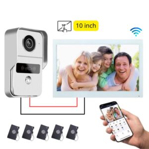 Chuông Cửa Có Hình Thông Minh Wifi Màn 10inch Smartlife Kw62101