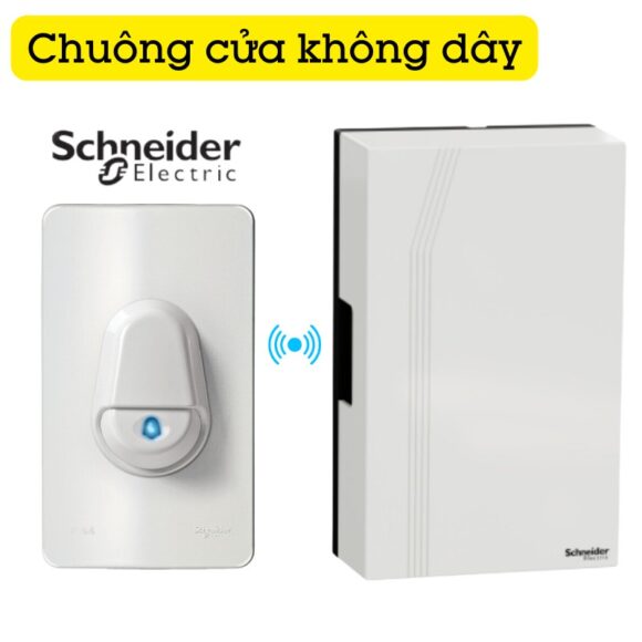 Chuông Cửa Không Dây Cao Cấp Chống Nước Schneider Electric A3031cct