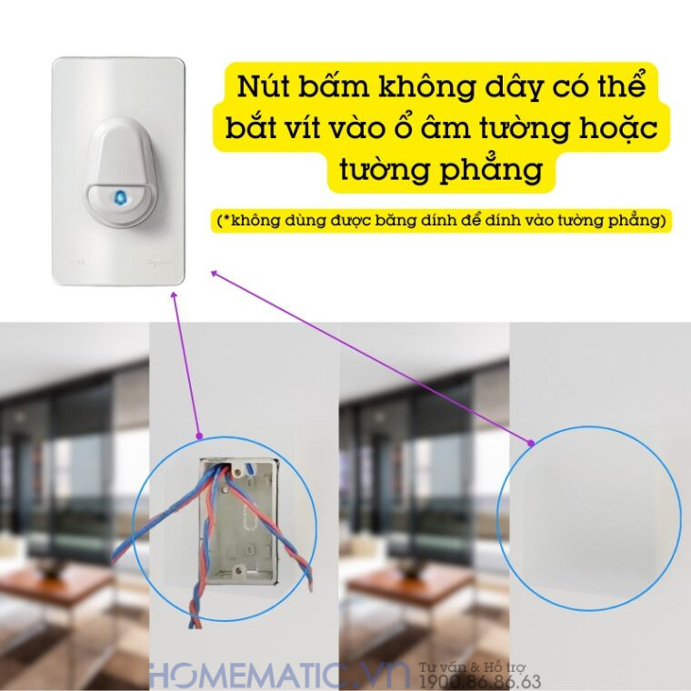 Chuông Cửa Không Dây Cao Cấp Chống Nước Schneider Electric A3031cct có nút bấm có thể lắp trên hộp âm tường hoặc tường phẳng Chuông Cửa Không Dây Cao Cấp Chống Nước Schneider Electric A3031cct có nút bấm có thể lắp trên hộp âm tường hoặc tường phẳng