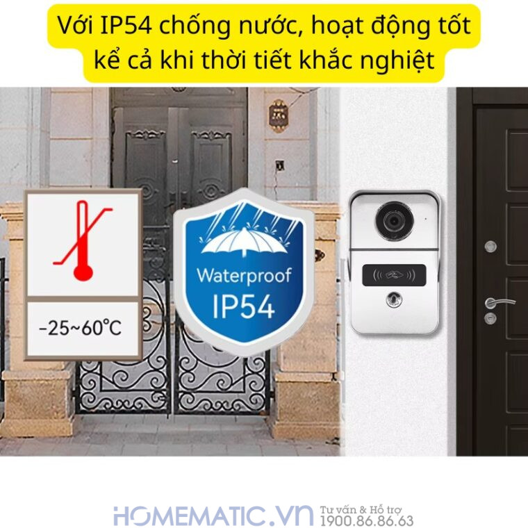 Chuông Cửa Màn Hình 7inch Thông Minh Wifi Smartlife Kw6271 Chuông Cửa Màn Hình 7inch Thông Minh Wifi Smartlife Kw6271