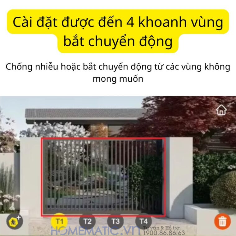 Chuông Cửa Màn Hình 7inch Thông Minh Wifi Smartlife Kw6271 cài đặt đc 4 khoanh vùng bắt chuyển động Chuông Cửa Màn Hình 7inch Thông Minh Wifi Smartlife Kw6271 cài đặt đc 4 khoanh vùng bắt chuyển động