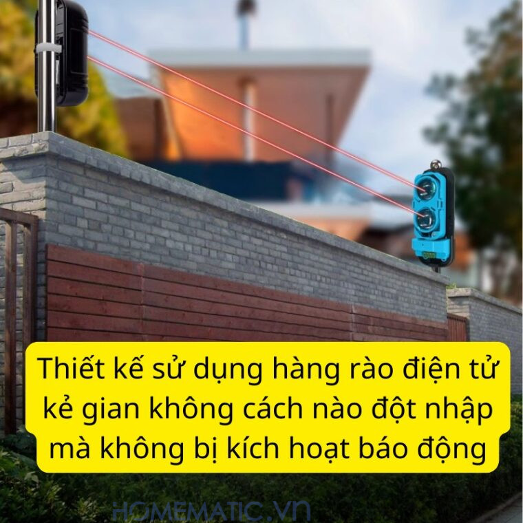 Hàng Rào Hồng Ngoại 2 Tia 100m Boleesch Abt-100v3