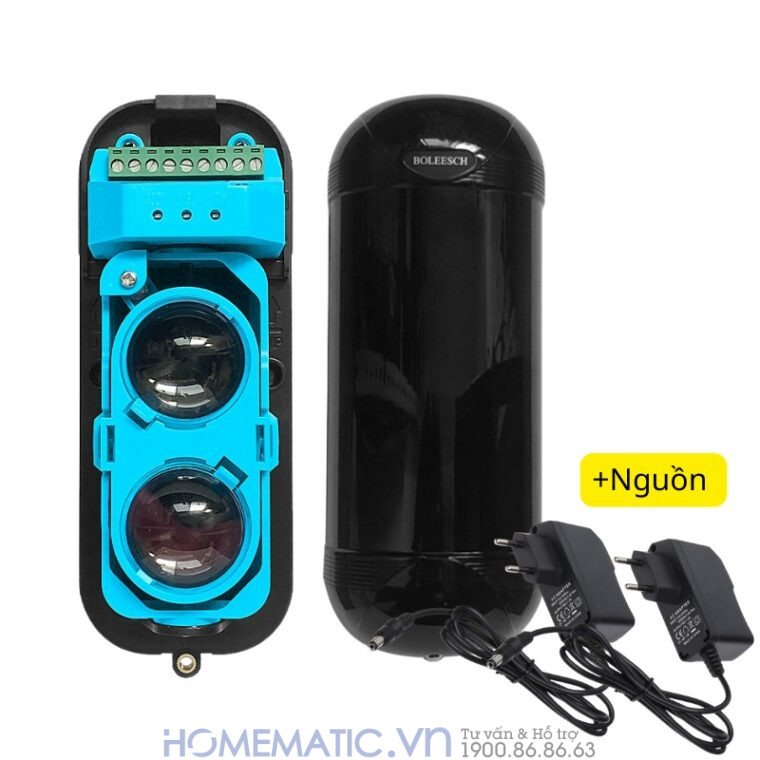 Hàng Rào Hồng Ngoại 2 Tia 100m Boleesch Abt-100v3 + nguồn