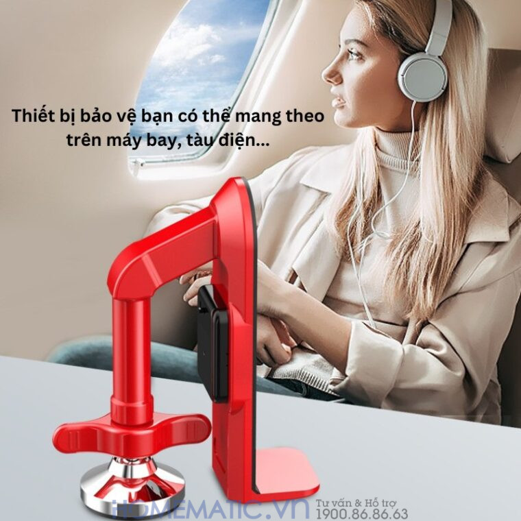 Khóa Chặn Cửa Chống Trộm Báo động Mở Cửa Doorstop-qhe