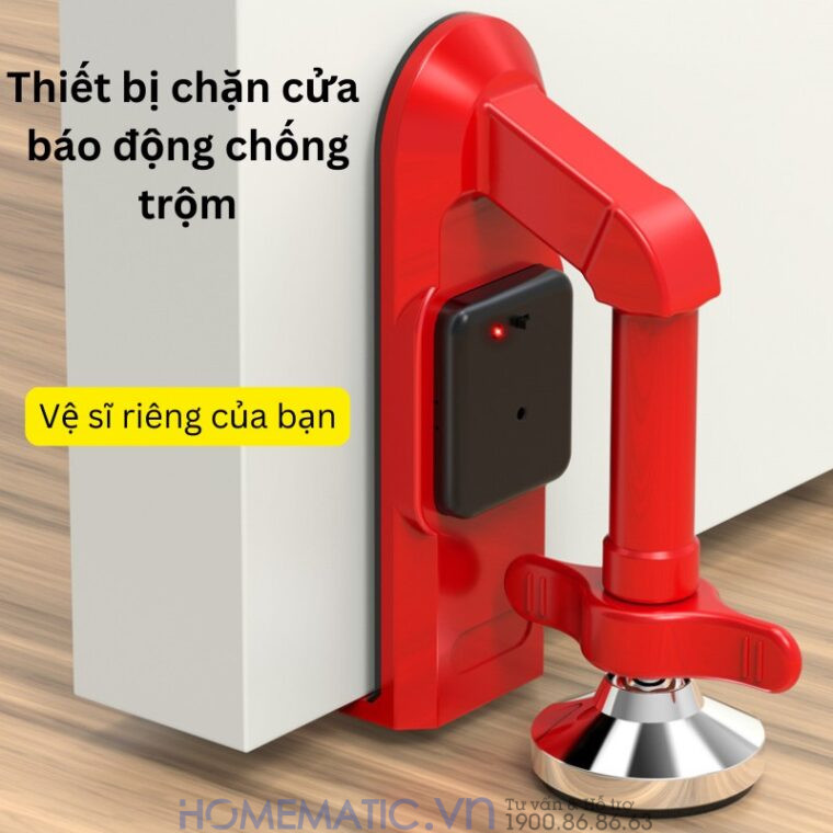 Khóa Chặn Cửa Chống Trộm Báo động Mở Cửa Doorstop-qhe