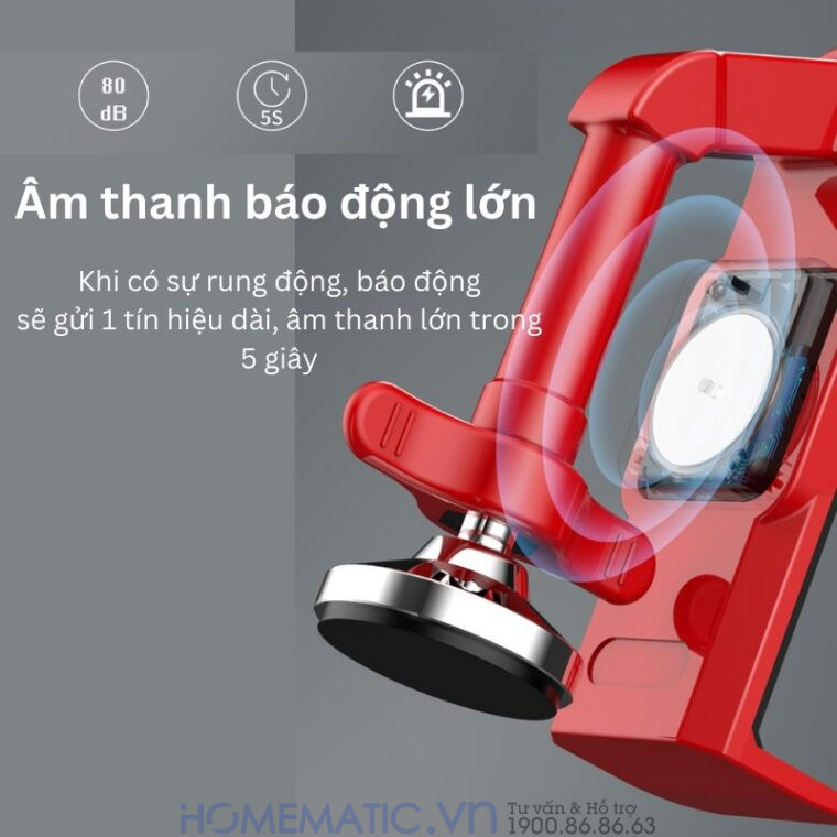 Khóa Chặn Cửa Chống Trộm Báo động Mở Cửa Doorstop-qhe