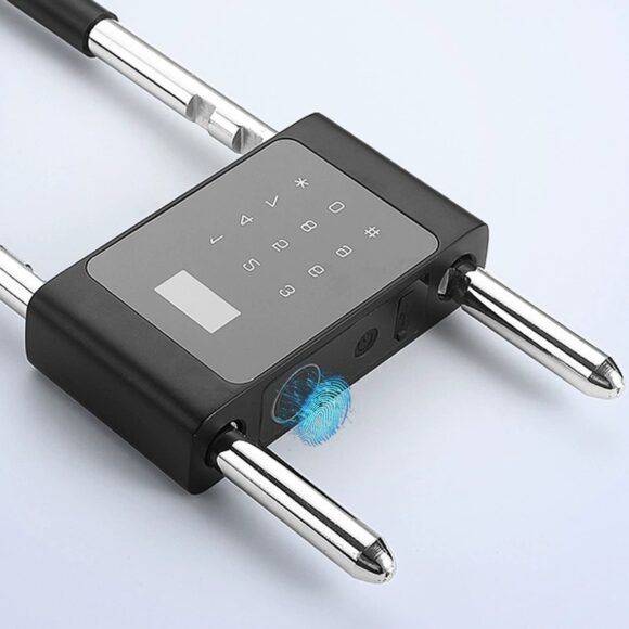 Khóa Cửa Kính Cường Lực Khóa Tay Nắm Cửa Mã Số Vân Tay Thẻ Từ Thông Minh Exsmith U9