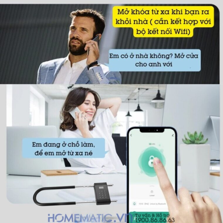 Khóa Cửa Kính Cường Lực Khóa Tay Nắm Cửa Mã Số Vân Tay Thẻ Từ Thông Minh Exsmith U9