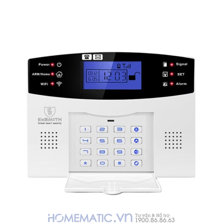 Bộ Thiết Bị Chống Trộm Báo Qua điện Thoại Dùng Sim 4g +wifi Exsmith Es1721