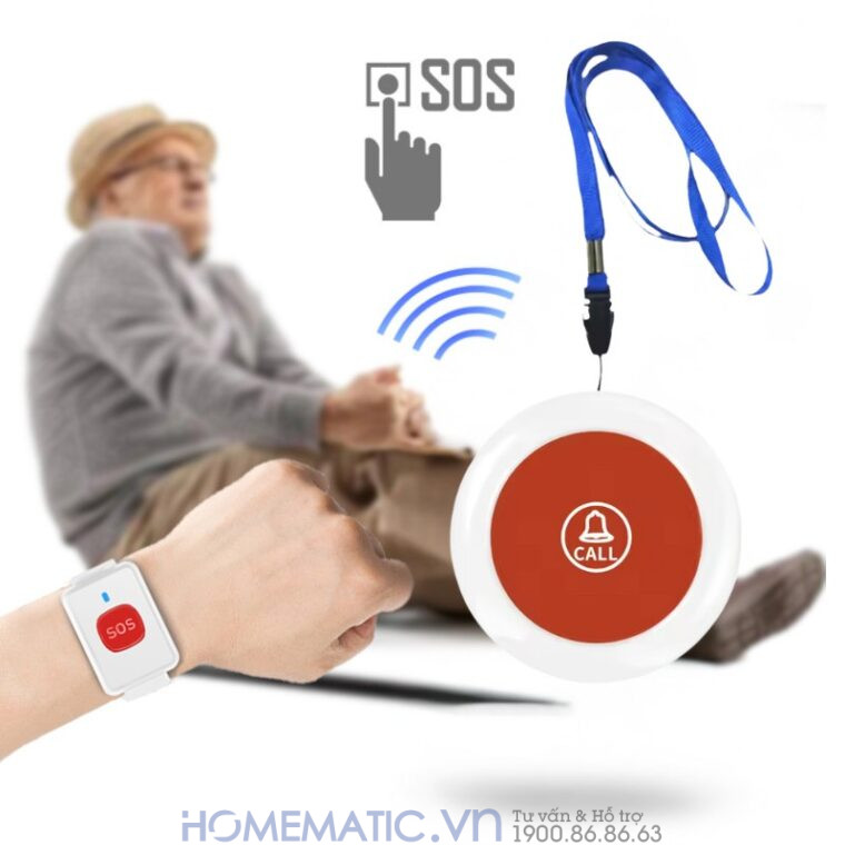 Chuông Báo động Cho Người Già Không Dây Wifi Td12s