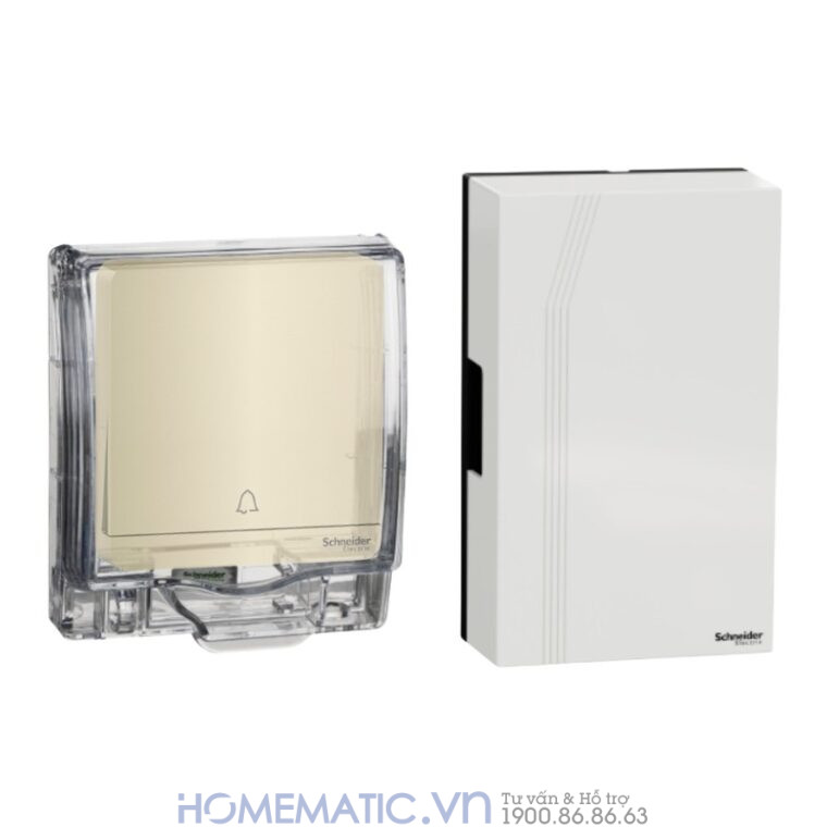Chuông Cửa Có Dây Chính Hãng Schneider Electric Cao Cấp E8331wg Bản Wine Gold