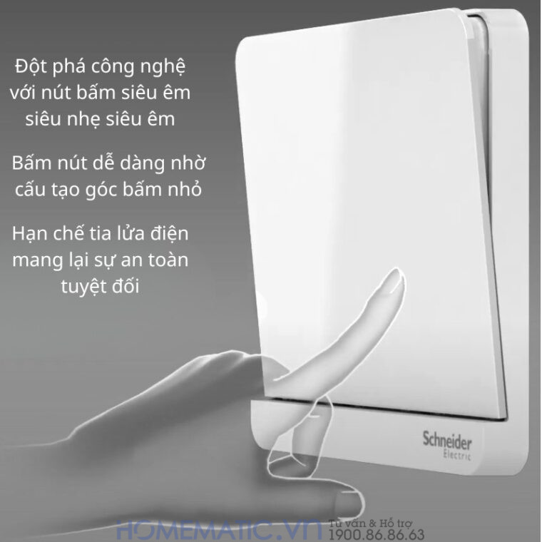 Chuông Cửa Có Dây Chính Hãng Schneider Electric Cao Cấp E8331wg Bản Wine Gold