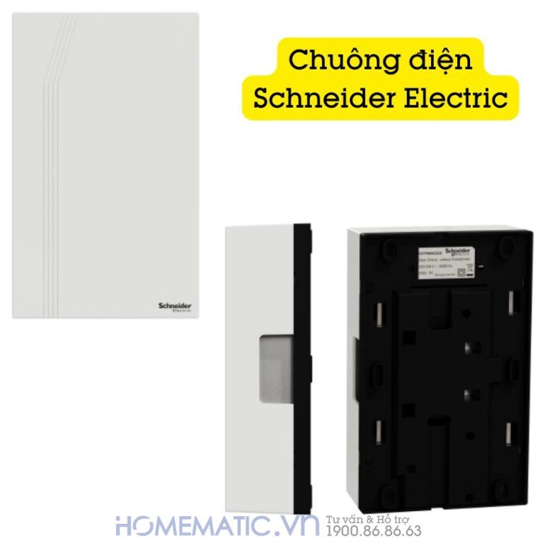 Chuông Cửa Có Dây Chính Hãng Schneider Electric Cao Cấp E8331wg Bản Wine Gold