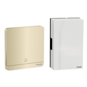 Chuông Cửa Có Dây Chính Hãng Schneider Electric Cao Cấp E8331wg Bản Wine Gold