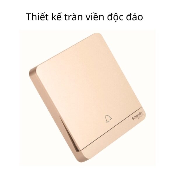 Chuông Cửa Có Dây Chính Hãng Schneider Electric Cao Cấp E8331wg Bản Wine Gold