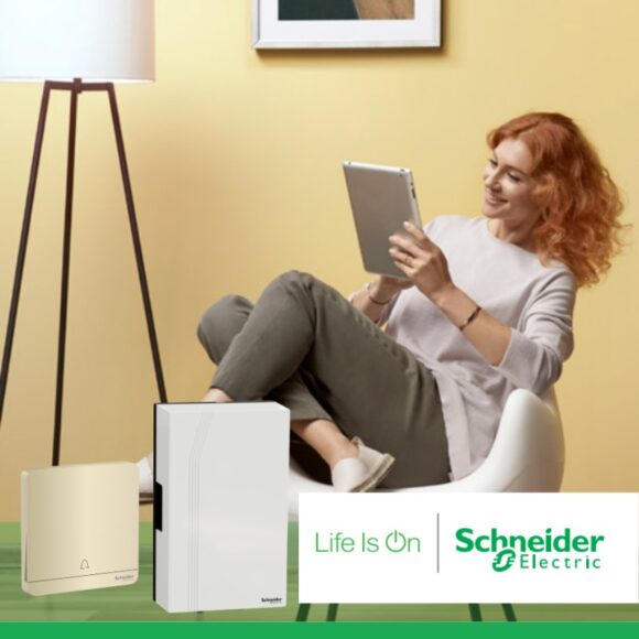 Chuông Cửa Có Dây Chính Hãng Schneider Electric Cao Cấp E8331wg Bản Wine Gold