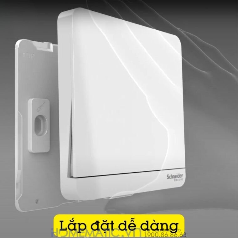 Chuông Cửa Có Dây Chính Hãng Schneider Electric Cao Cấp E8331wg Bản Wine Gold lắp đặt 1 cách dễ dàng