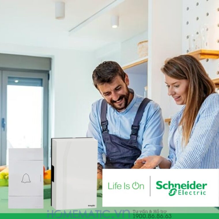 Chuông Cửa Có Dây Schneider Electric Cao Cấp M3t03 Chuông Cửa Có Dây Schneider Electric Cao Cấp M3t03