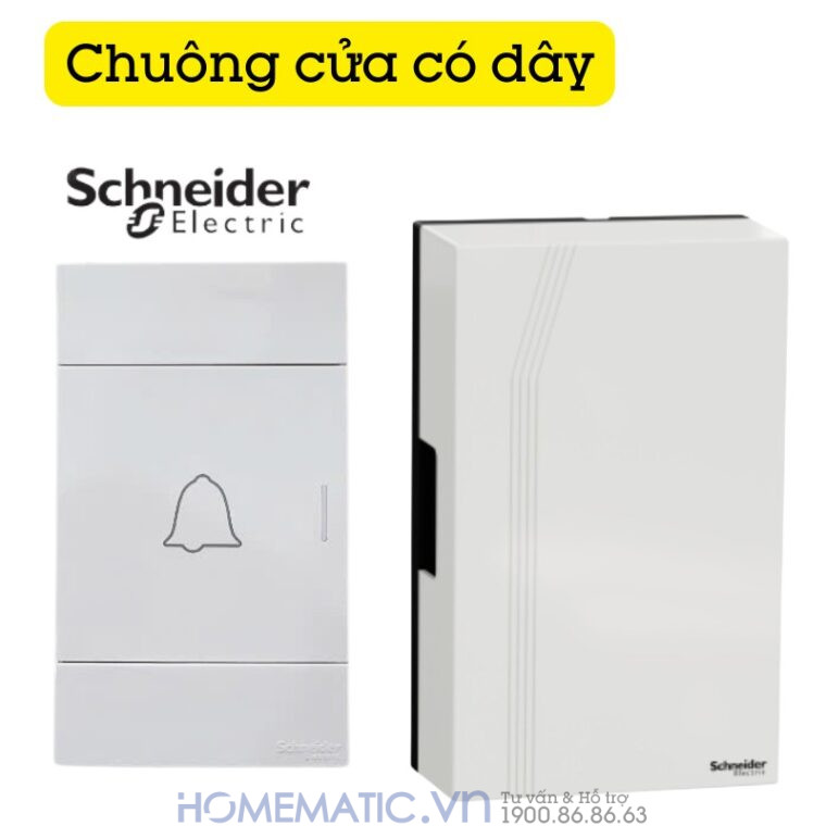 Chuông Cửa Có Dây Schneider Electric Cao Cấp M3t03